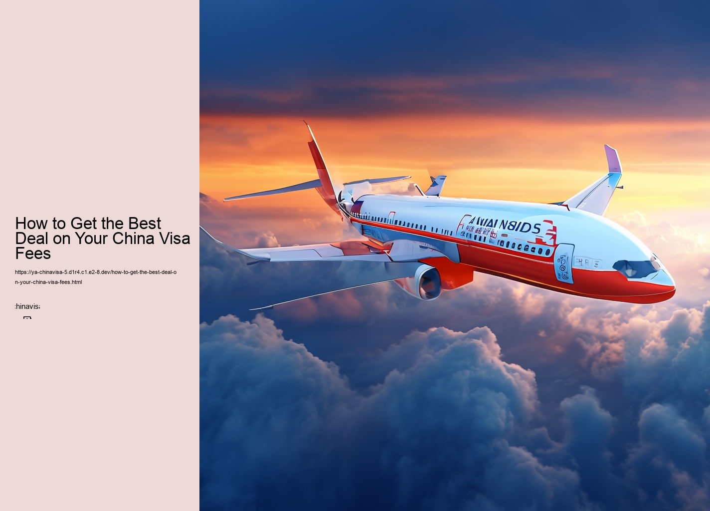 How to Get the Best Deal on Your China Visa Fees